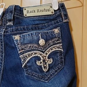 Rock Revivel Easy Capri Size 28